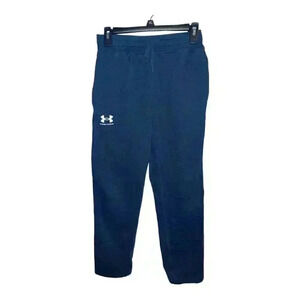 Under Armour Blue Tapered Leg Sweatpants, Mens Small